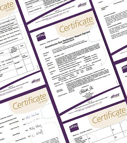 ISO 14064-1:2018
Approved Greenhouse Gas Inventory